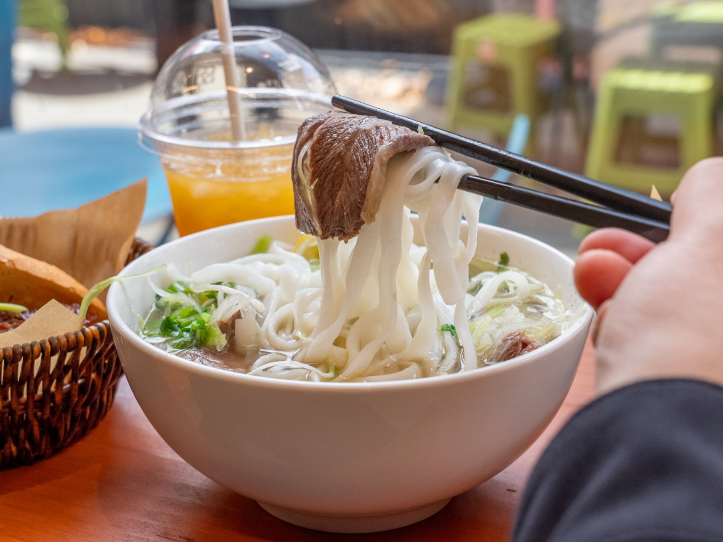 Pho noodle soup